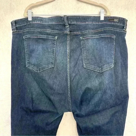Kut From The Kloth Catherine  Boyfriend Jeans Denim Womens Plus Size 22W Stretch - Picture 8 of 13